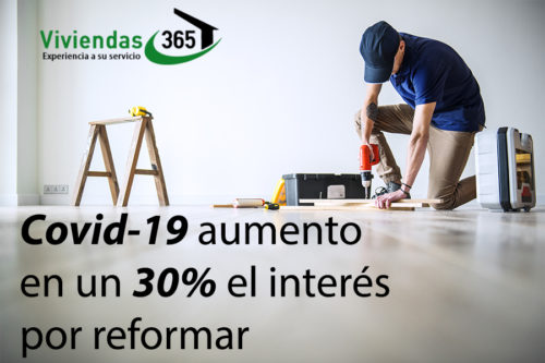 El covid-19 aumenta un 30% el interés por reformar la vivienda, según Habitissimo
